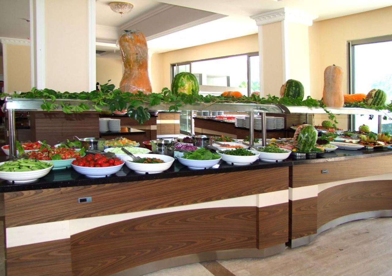 Golden Sunset Hotel&Spa Kemer Zewnętrze zdjęcie A salad bar