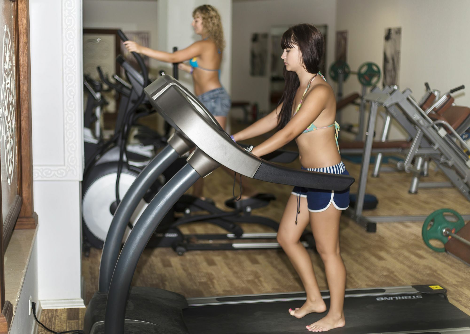 Golden Sunset Hotel&Spa Kemer Zewnętrze zdjęcie A treadmill in use